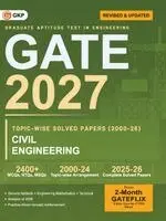 G K Publications(p)Ltd - GATE 2027 : Civil Engineering - 27 Years' Topic Wise Previous Solved Papers (2000-2026), Häftad. Tillgänglighet: Lägg i varukorg