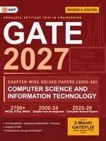 G K Publications(p)Ltd - GATE 2027 : Computer Science and Information Technology - 27 year's Chapter wise Solved Papers (2000-2026), Häftad. Tillgänglighet: Lägg i varukorg