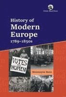 History of Modern Europe: 1789–1850s