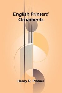 bokomslag English printers' ornaments