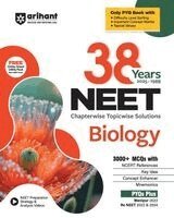 Parul Goel, Juhi Bhatia - Arihant 38 Years NEET Biology Chapterwise Topicwise Solved Papers (1988 to 2025) 1500+ MCQs with NCERT References, Concept Enhancer, Difficulty Level Sorting Includes Manipur 2023 and Re-NEET 2022 and 2024, Häftad