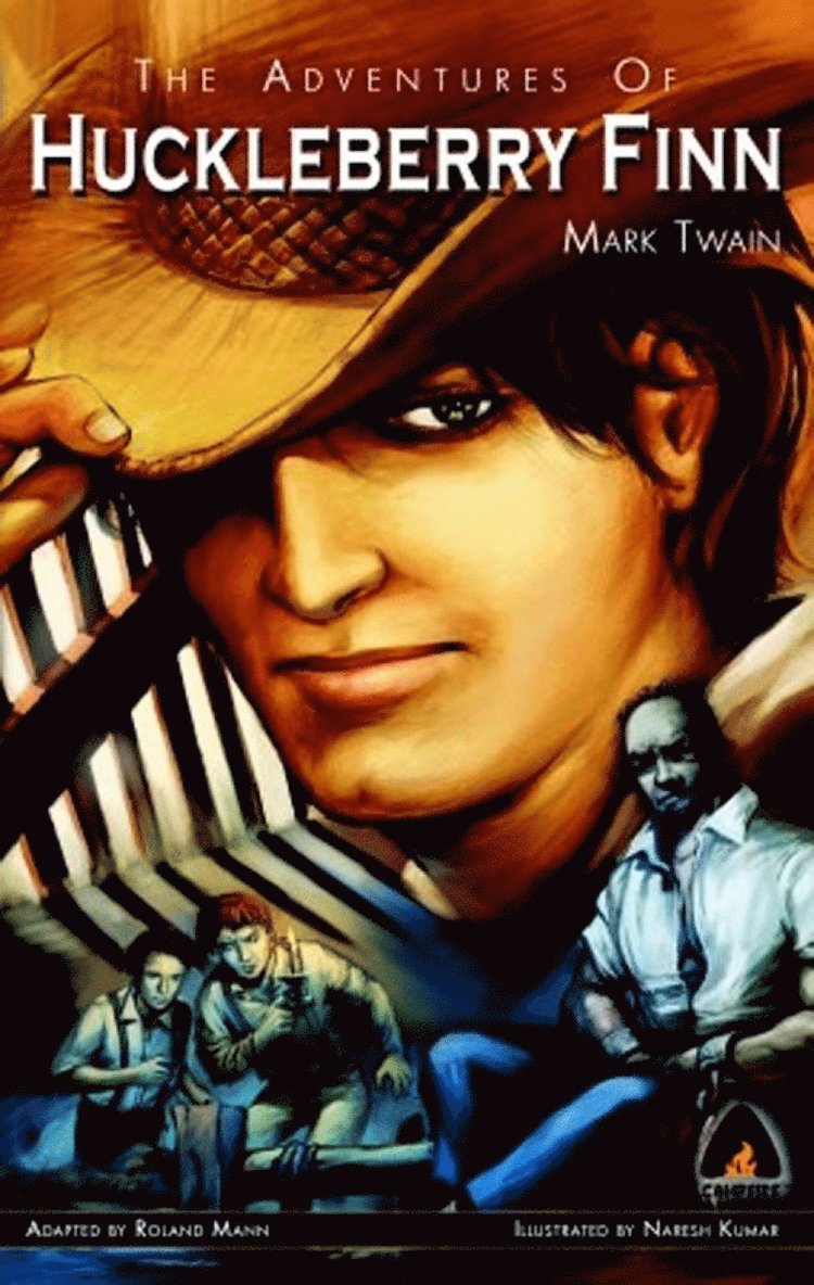Mark Twain - Adventures of Huckleberry Finn, Häftad