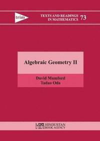 bokomslag Algebraic Geometry II