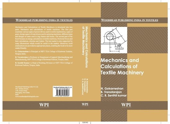 Mechanics and Calculations of Textile Machinery 1