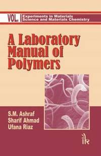 bokomslag A Laboratory Manual of Polymers:  Volume I