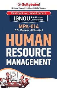bokomslag MPA-014 Human Resource Management