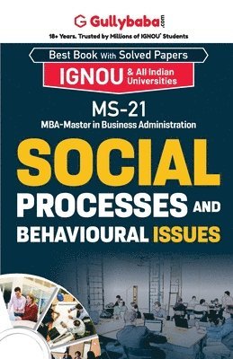 Ms-21 Social Processes and Behavioural Issues 1