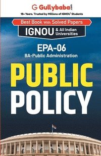 bokomslag EPA-06 Public Policy