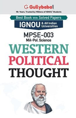 MPSE-03 Western Political Thought 1