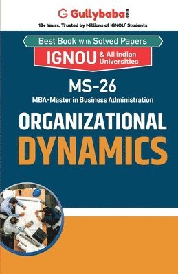 MS-26 Organizational Dynamics 1