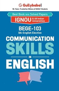 bokomslag BEGE-103 Communication Skills in English