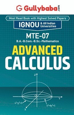 bokomslag MTE-07 Advanced Calculus