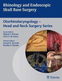 bokomslag Rhinology and Endoscopic Skull Base Surgery