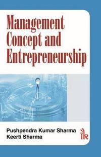 bokomslag Management Concept and Entrepreneurship
