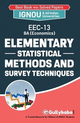 Elementry Statistical Methods and Survey Techniques 1