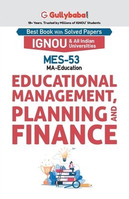 bokomslag MES-53 Educational Management, Planning and Finance