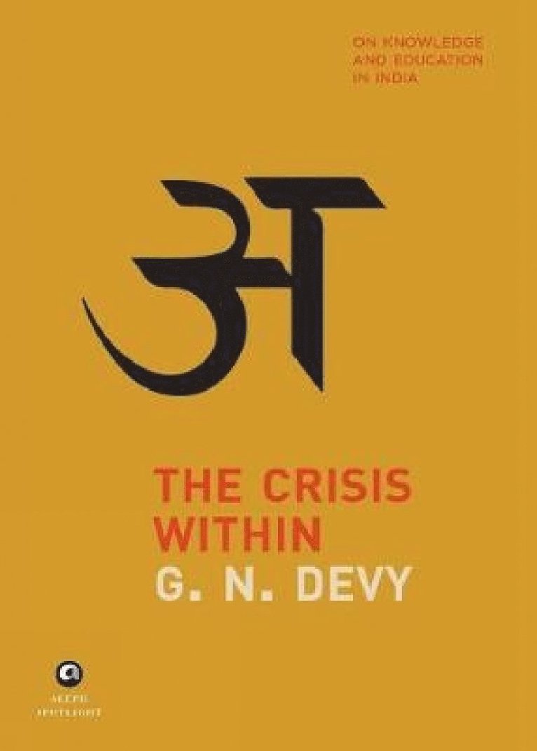 G. N. Devy - Crisis within, Inbunden