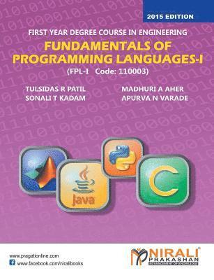 bokomslag Fundamentals of Programming Languages - I