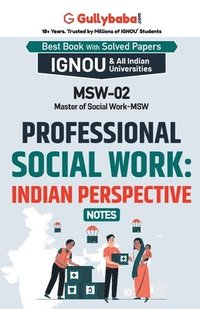 bokomslag MSW-02 Professional Social Work