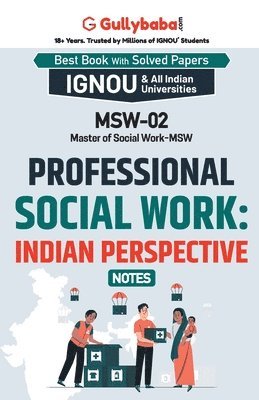 MSW-02 Professional Social Work 1