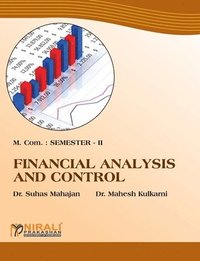 bokomslag Financial Analysis And Control (M.Com. Part I
