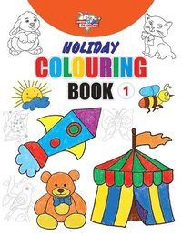 bokomslag Holiday Colouring Book 1 for 3 to 7 Year Old Kids Crayon and Pencil Coloring for Nursery, Preschool and Primary Children