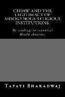 bokomslag CEDAW and the legitimacy of misogynous religious institutions.: Re-readings in canonical Hindu shastras.