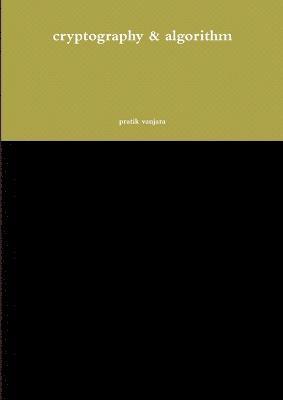 cryptography & algorithm