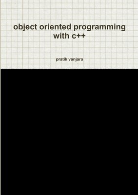 object oriented programming with c++ 1