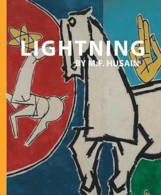 Lightning by M.F. Husain