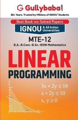 bokomslag MTE-12 Linear Programming