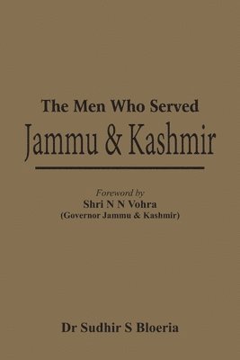 bokomslag Men Who Served Jammu & Kashmir