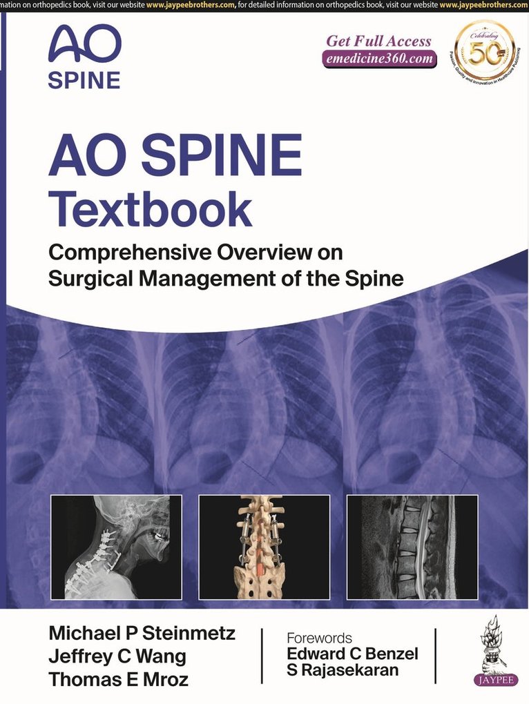 Michael P Steinmetz, Thomas E Mroz, Jeffrey C Wang - AO Spine Textbook, Inbunden