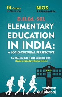 bokomslag D.El.Ed.-501 Elementary Education in India