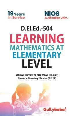 D.El.Ed.-504 Learning Mathematics at Elementary Level 1