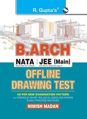 Nimish Madan - B. Arch/Nata/Jee (Main) Offline Drawing Test, Häftad