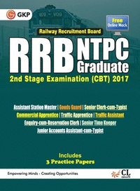 bokomslag RRB NTPC Graduate, Stage 2 Examination (CBT) 2017, Guide