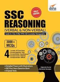 bokomslag Ssc Reasoning (Verbal & Non-Verbal) Guide for Cgl/ Chsl/ Mts/ Gd Constable/ Stenographer