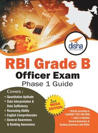 bokomslag RBI Grade B Officer Exam Phase 1 Guide 2nd Mega Edition