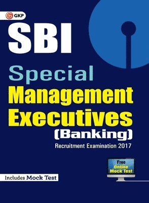 SBI Special Management Executives (Banking) 2017 1