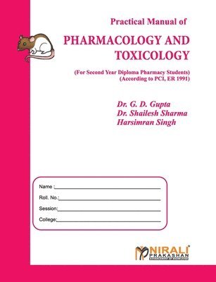G D Gupta, G. D. Gupta, G. D. DR. GUPTA - Pharmacology and Toxicology, Häftad