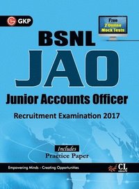 bokomslag Bsnl Jao (Junior Accounts Officer) Recruitment Examination 2017