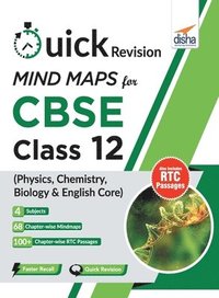 bokomslag Quick Revision MINDMAPS for CBSE Class 12 Physics Chemistry Biology & English Core