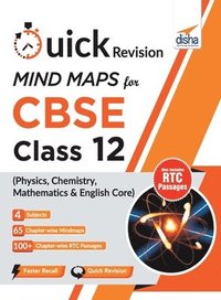bokomslag Quick Revision MINDMAPS for CBSE Class 12 Physics Chemistry Mathematics & English Core