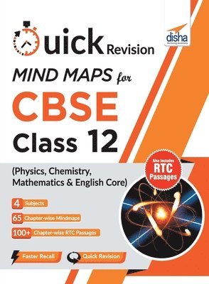 Quick Revision MINDMAPS for CBSE Class 12 Physics Chemistry Mathematics & English Core 1