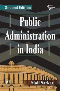 bokomslag Public Administration in India