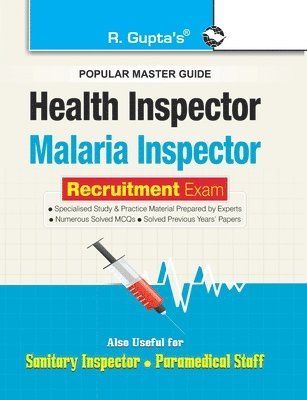 bokomslag Health and Malaria Inspector Recruitment Exam Guide