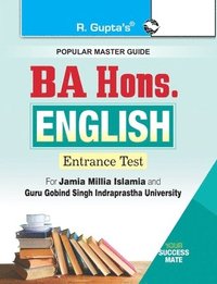 bokomslag Ba Hons. English Entrance Exam Guide for Jmi & Ggsipu