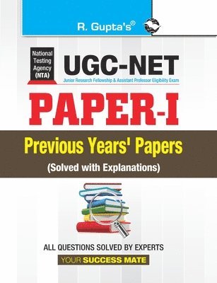 bokomslag Nta-Ugc-Net (Paper-I) Previous Years' Papers (Solved)