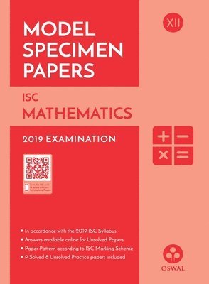 Model Specimen Papers for Mathematics 1